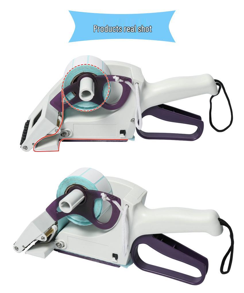 ZONESUN Handheld Fast Labeling Machine for Bottles & Flat Surfaces