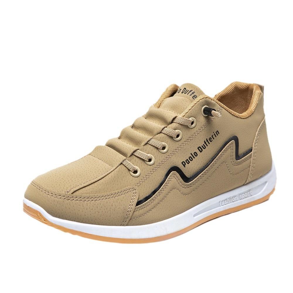New large size men's shoes 2025 new fashion casual shoes men's breathable comfortable soft sole youth sports shoes