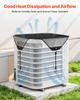 VEVOR Air Conditioner Cover for Outside Units, 710 X 710 Mm Central AC Cover for Air Conditioning Unit