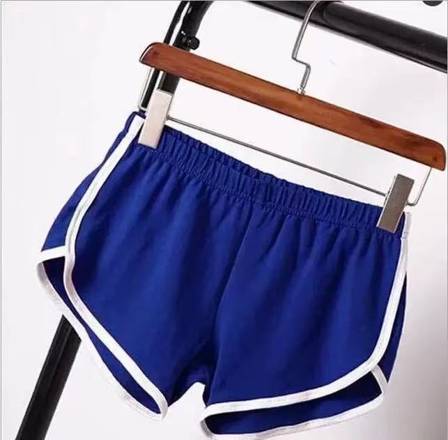 

Sexy Babes Sports Shorts Women s Summer Peach Skinny Fitness Yoga Running Three-Point Shorts 3XL синій