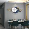 Nordic Luxury Wall Clock Creative Modern Living Room Decor Silent Scandinavian Dining Room Wall Art Clock Bedroom Clock