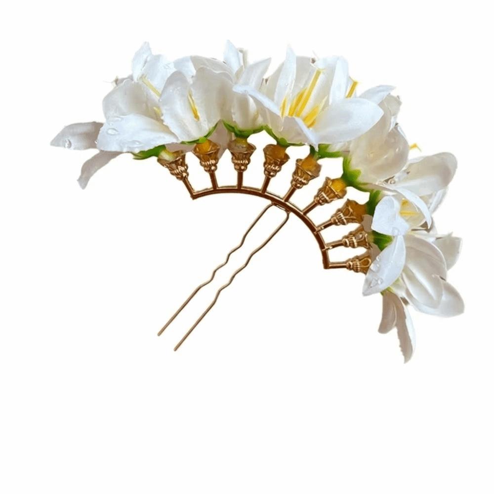 Bohemian Blumen Haarstab Große Thailändische Haarspange Vintage Braut Haaraccessoires Mädchen