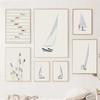 Sailboat Swimming Pool Ocean Floral Minimalist Wall Art Canvas Painting Posters And Prints Wall Pictures For Living Room Decor