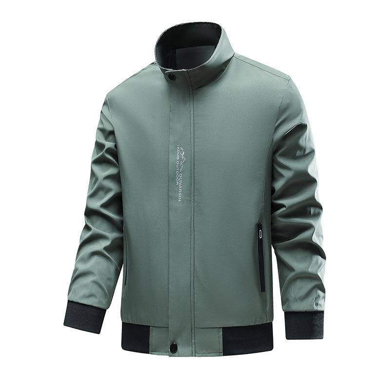Jacket Spring and Autumn New Men's Thin Top Jacket Versatile Fashion Casual Jacket