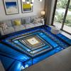 3D rotierende Treppenillusion Teppich für Wohnzimmer Bereichsteppich Schlafzimmer Heimdekoration Nachttisch Rutschfeste Fußmatte Waschbar