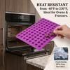Washable Star Silicone Baking Mold Heart 112 Holes Pet Treat Mold Flexible Five Pointed Star Ice Cube Tray Baking