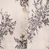 SNIDEL Floral Stripes No Sleeve Shirt F White Women Used