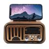 B03B-Vintage Retro Portable FM AM SW Radio, Wireless Bluetooth Speaker, TF Card And USB MP3 Music Player