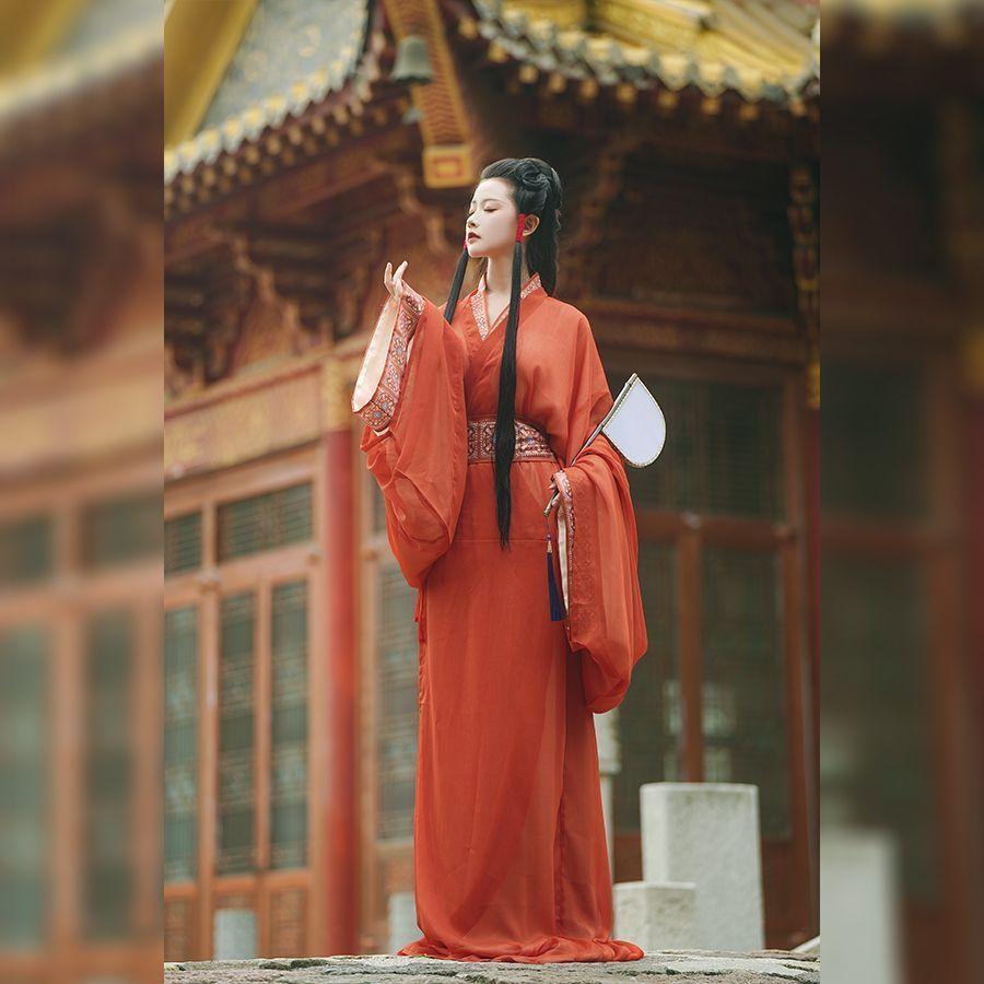 

Чжан Го Пао Машань Чу Реставрация гробницы Китайский традиционный набор с перекрестным воротником