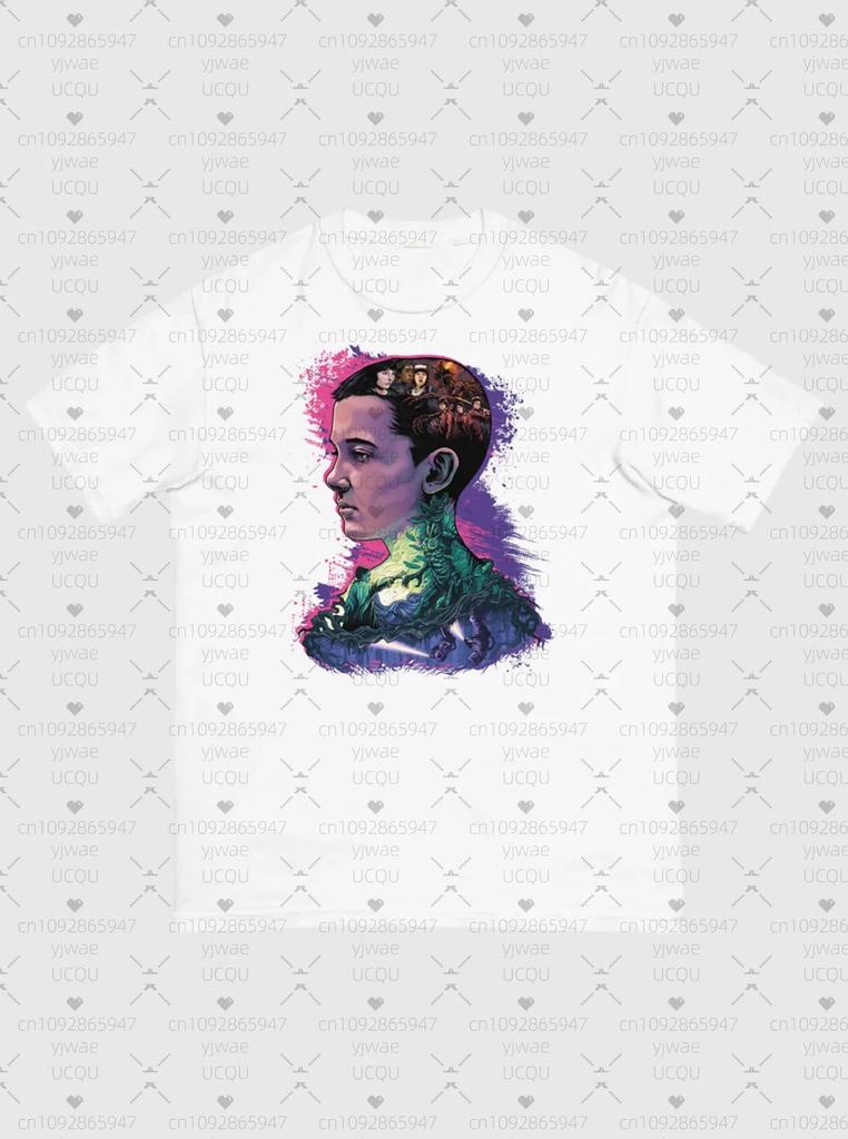 2026 Cosplay Men Women Short Sleeve Tee Harajuku Casual Stranger TV T-Shirt High Quality Eleven Hearthrob T-shirt