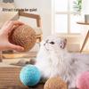 Extra Large Sisal Cat Toy: Durable Teething & Claw Grinding Ball, Bite-Resistant & Perfect for Kittens - New Arrival with Free Shipping
