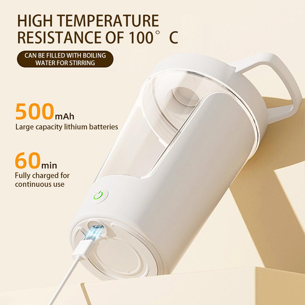 Unisex Personalized Electric Mixing Cup High Temperature Resistance Water Cup For Outdoor Activities