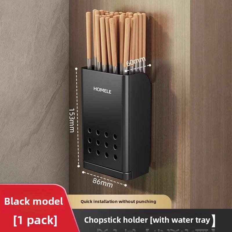 Wall-mounted Kitchen Cutlery Household Shelf