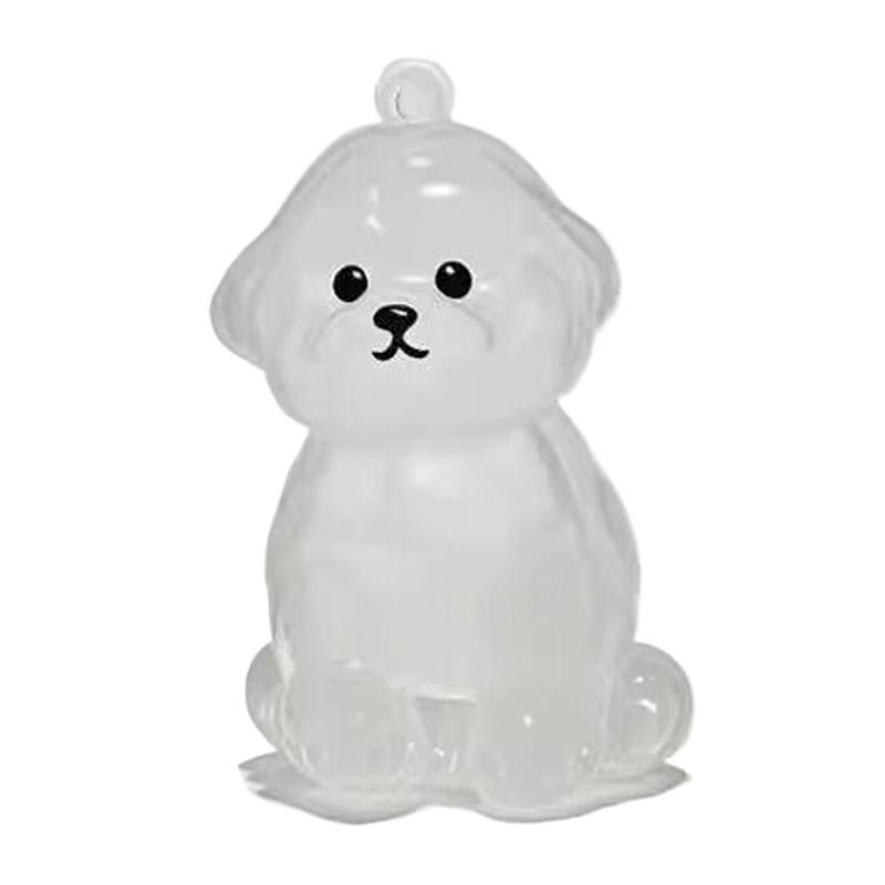 1 Piece Bag Pendant Dog Hair Storage Cute Keychain Jewelry Souvenir Collection Gift Couple Car Key Chains Decoration Accessories