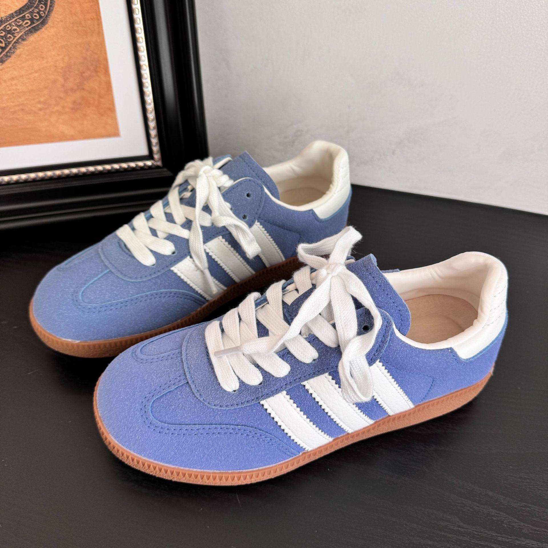 

Women s shoes 2025 summer new German training shoes sports single shoes breathable casual lightweight ins trendy versatile lightweight board shoes 40