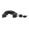 Motorcycle Modified Handlebar Lock Helmet Anti-theft Electric Vehicle Dirt Bikes Aluminum Alloy Fixed Horn