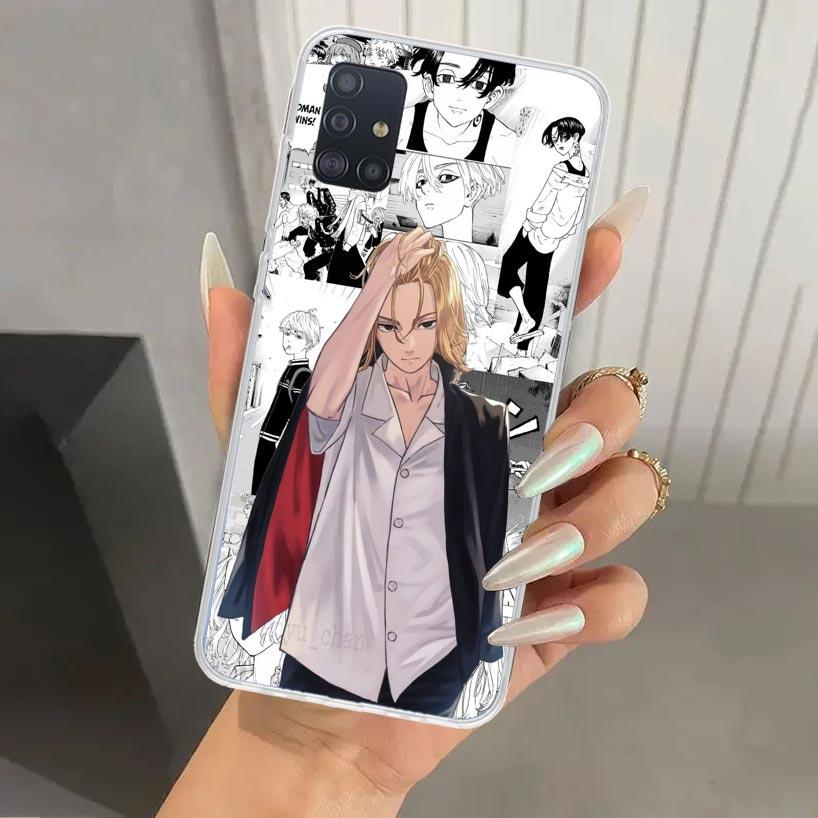 Anime Tokyo Aevengers Phone Case for Samsung Galaxy A52 A32 A22 A12 A02S A50S A30S A10S Note 20 Ultra 10 Plus S10 A31 A20 A71 A7