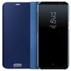 Skal för Samsung Galaxy Note 8, Fodral Flip Fodral Spegel Stöttåligt - blått