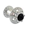NOVATEC D791SB D792SB MTB 28 Hole Disc Hubs NA2357 + w/Skewers,1 Pair, Silver,