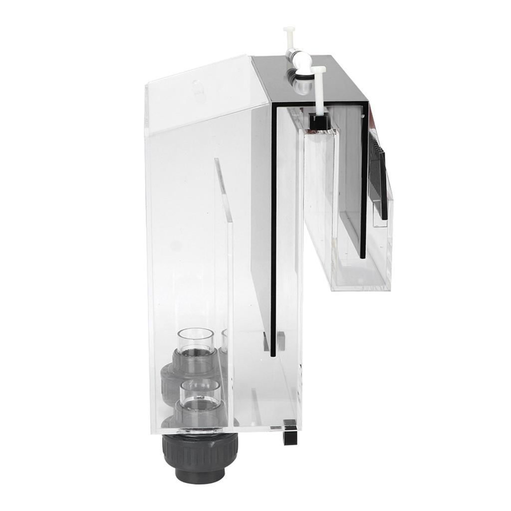 Quality Acrylic Self Start Siphon Hang On Overflow Box for Fish Tank Aquarium
