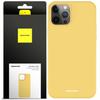 Sc Silikona Vāciņš Iphone 13 Pro Max Dzeltens