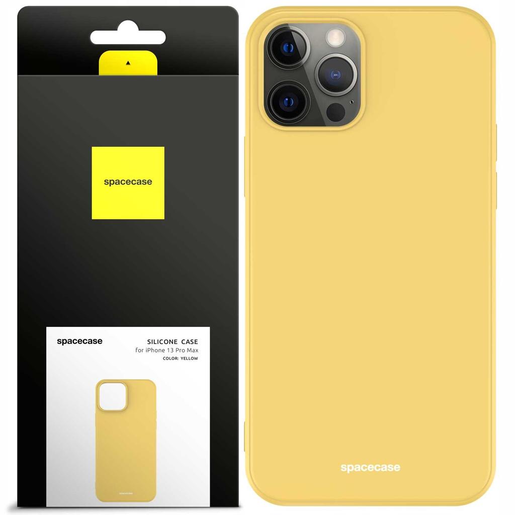 Sc Silicone Case Iphone 13 Pro Max Yellow