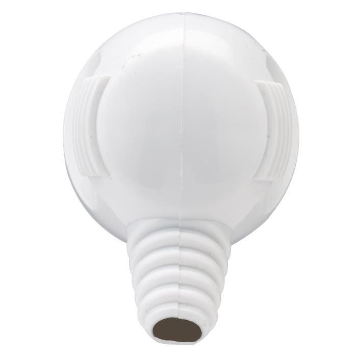 Fiche mâle - DEBFLEX - 713370 - Blanche latérale - 2P+T - 16A