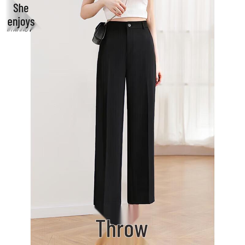 Women s High-Waist Cropped Straight-Leg Trousers XL