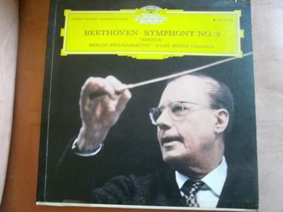 LP Record LUDWIG VAN BEETHOVEN, BERLINER PHIL - Symphony No. 3 "Eroica" LPM18814 Deutsche Grammo US Classical Used