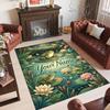 Other Similar Designs Theme Crystal Velvet Rug Personalized Custom Name Text Soft Floor Mat Home Decor