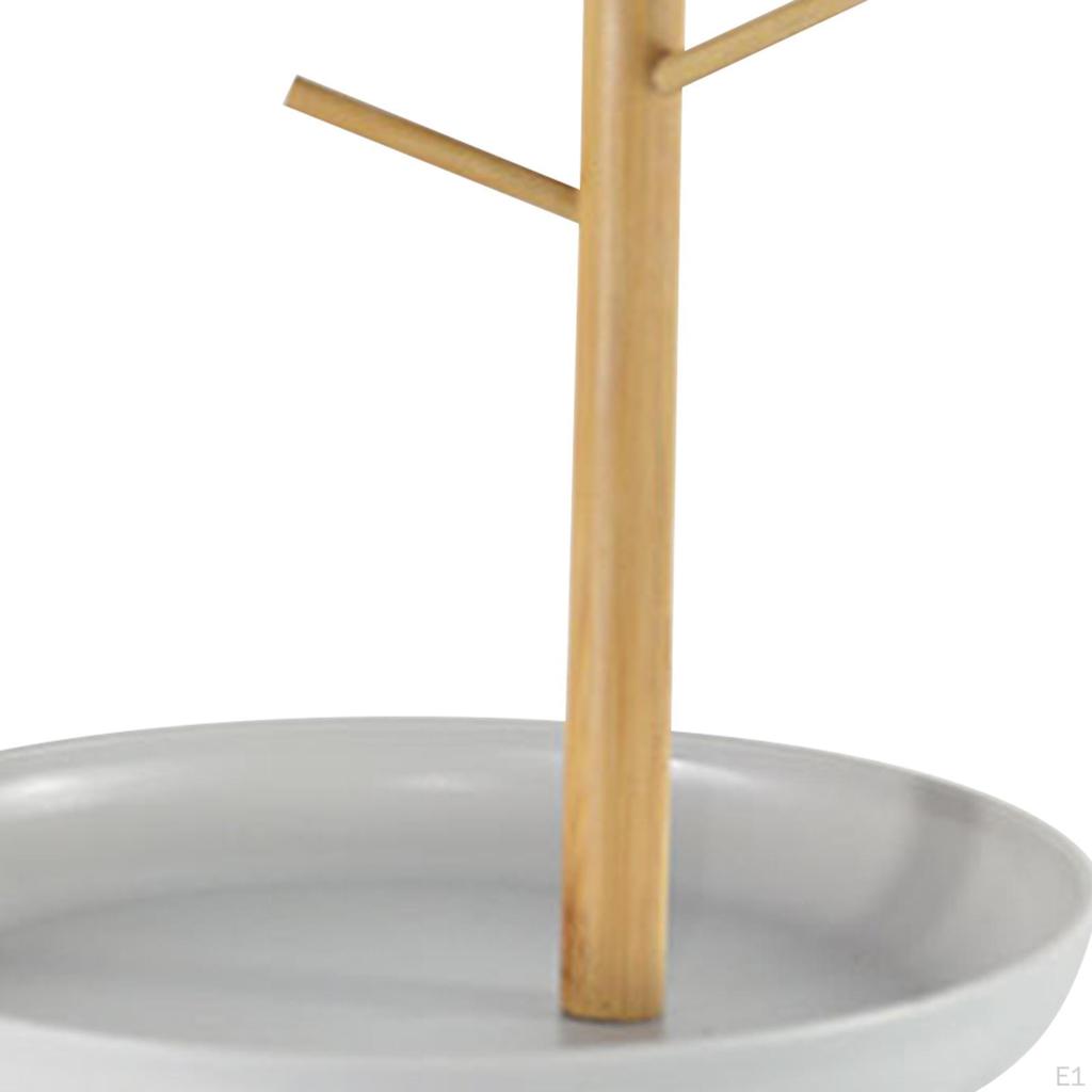 3 Tier Hanging Organizer Storage Hook,Key Dish Entryway Jewelry Key Tray Catchall Valet for