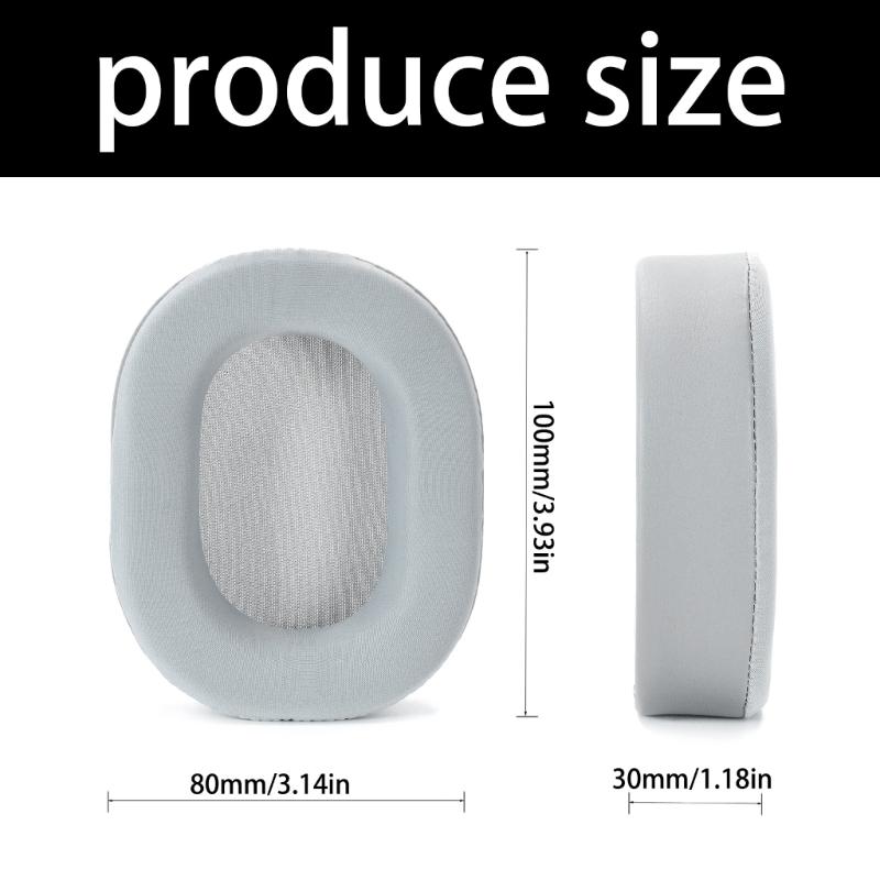 Gaming Headsets Earpads Soft Ice Feel Ear Pad For HS55 HS55PRO HS65 Earphone Improved Bass Response Easy Installation