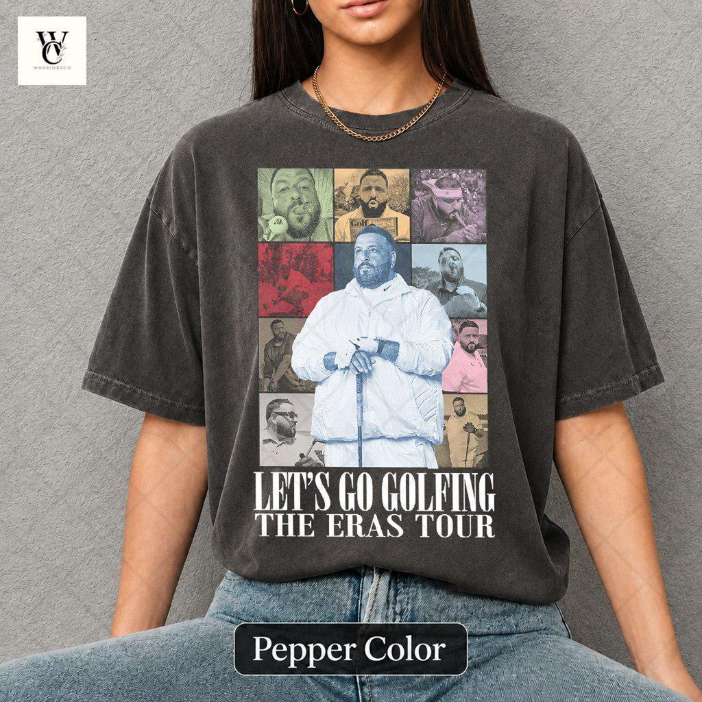 Retro Golfing T-Shirt: 90's Style Unisex Comfort Colors Tee ID