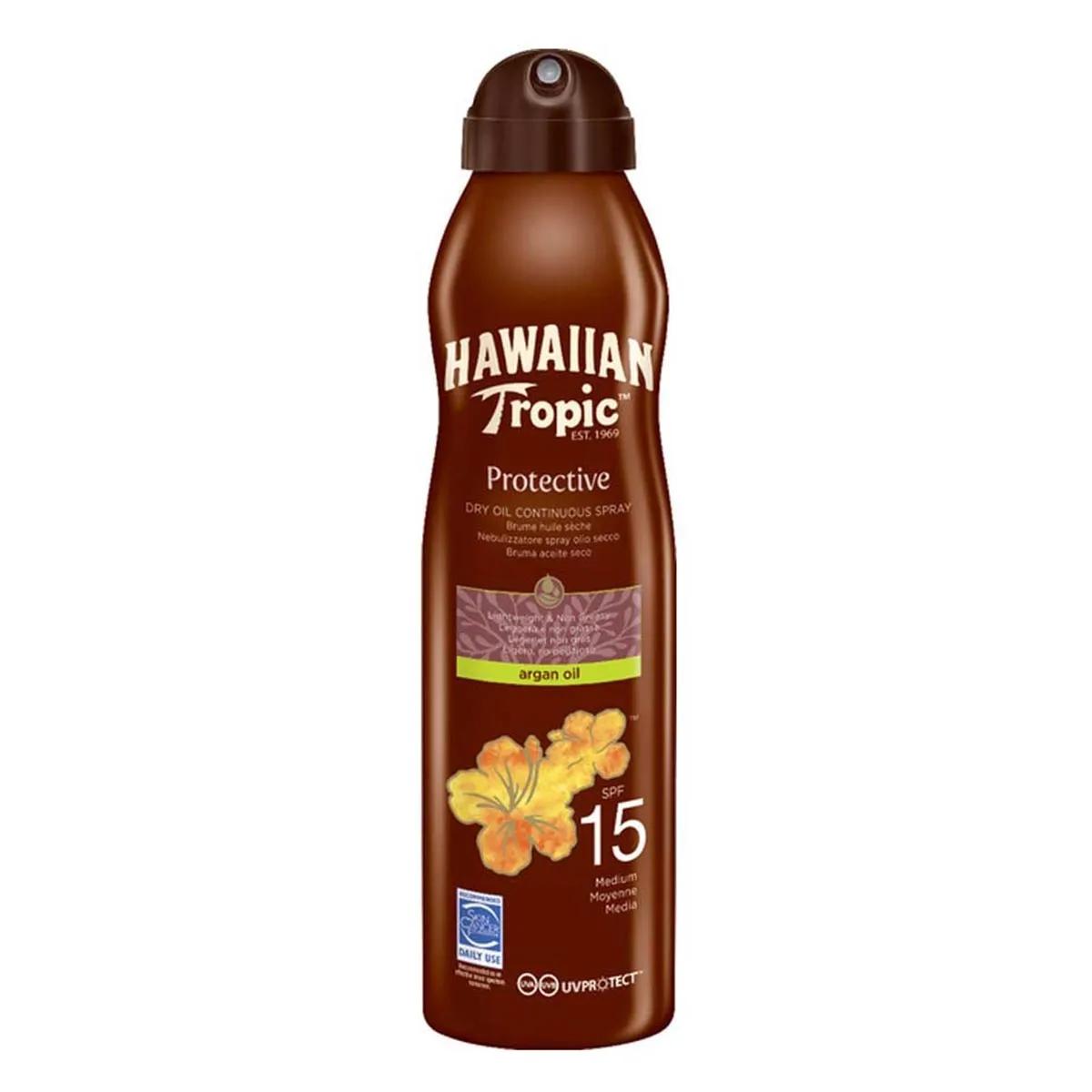 Hawaiian Tropic Сухое аргановое масло SPF15 177 мл