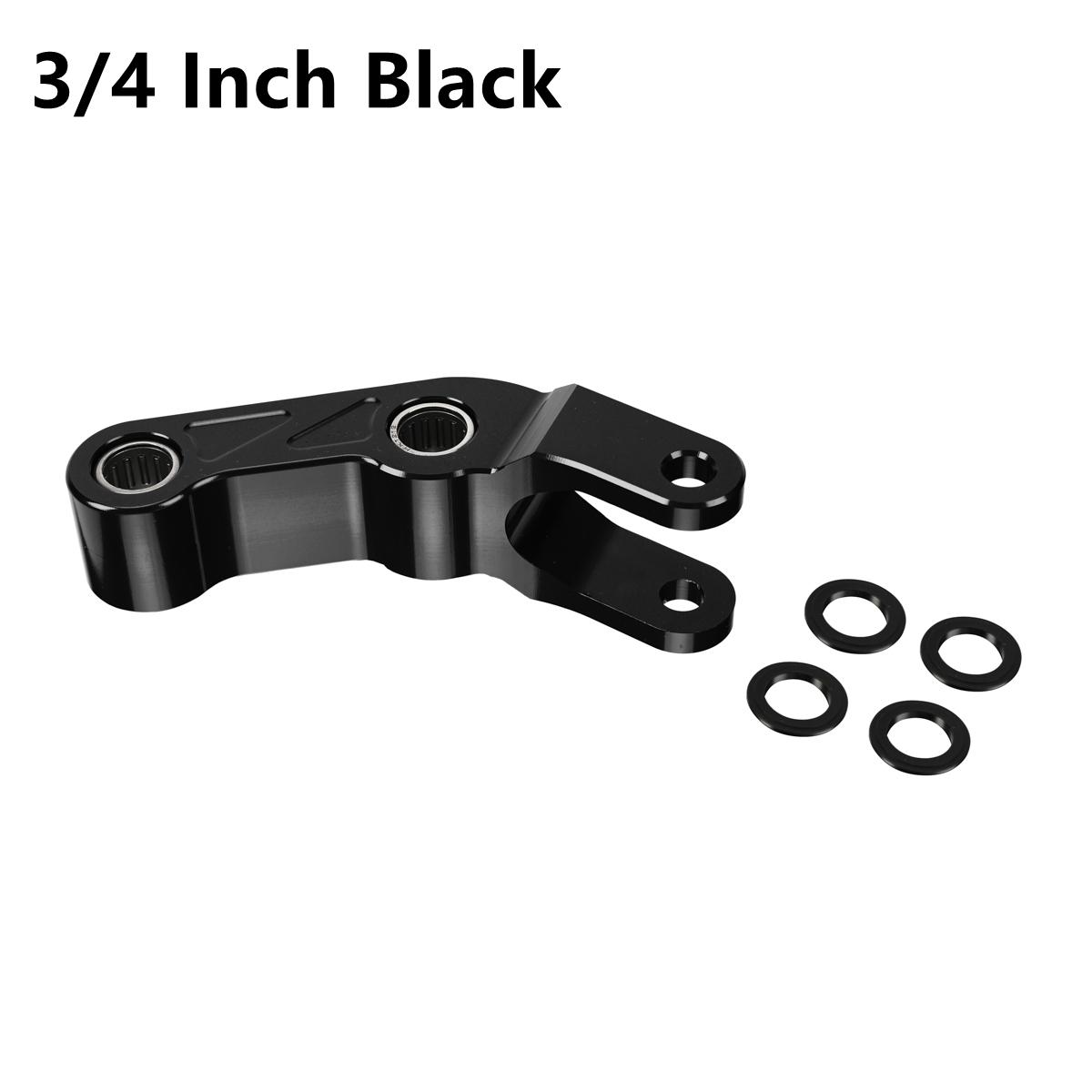 

1.5 Inch 3/4 Inch Rear Linkage Lifting Electric Dirt Bike Rear Progressive Suspension Link For Sur-Ron For Segway Lowering Kit A Black