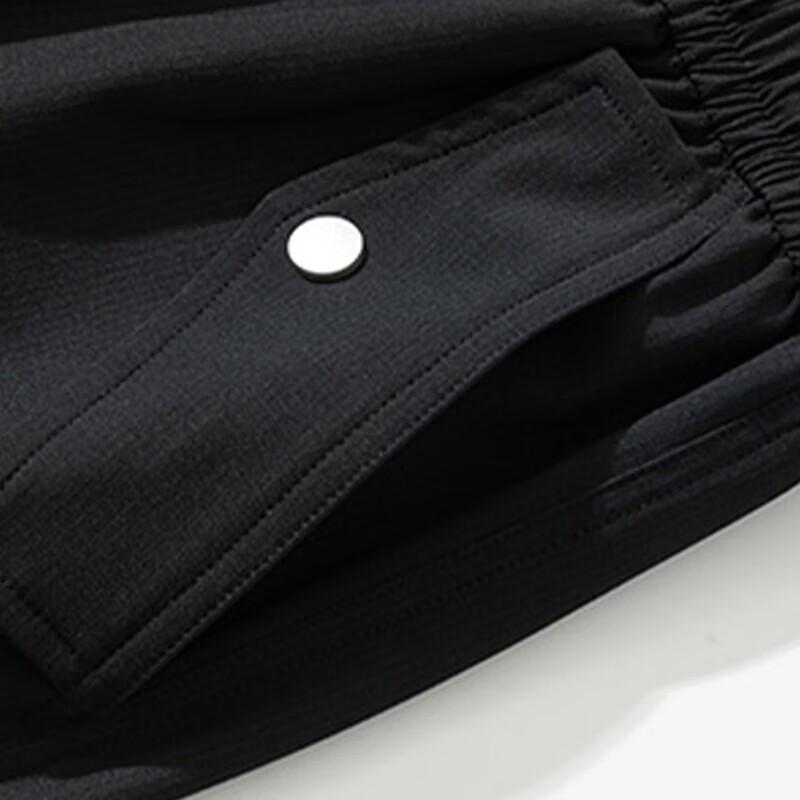 Mark Fairwhale Men's Autumn/Winter Plush Warm Straight-Leg Casual Pants