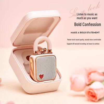 Divoom LoveLock Mini Portable Bluetooth Speaker CN Plug (adapter Included)