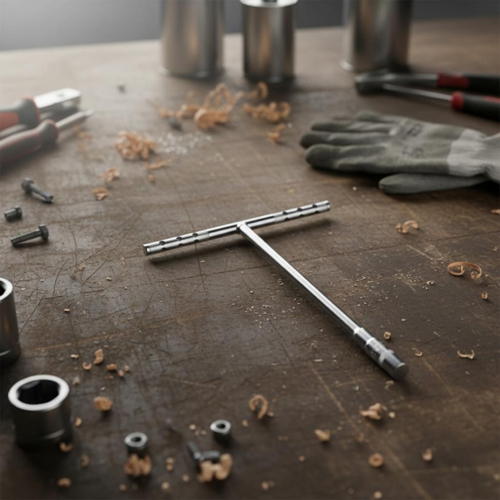 Hexagon Spanner Socket Wrench T Handle Socket Wrench