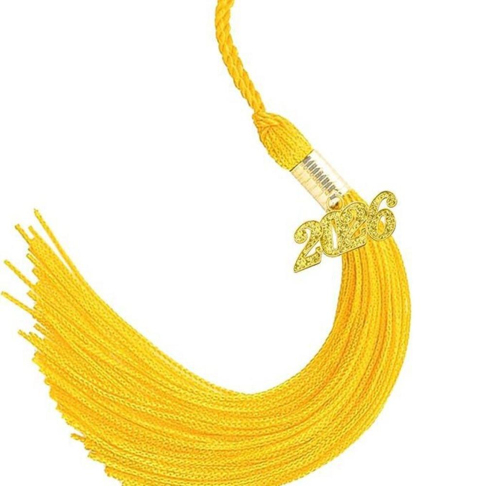 Polyester Alloy Academic Tassel Hanging Pure Color Student Dress Up Tassel  Souvenir Gifts