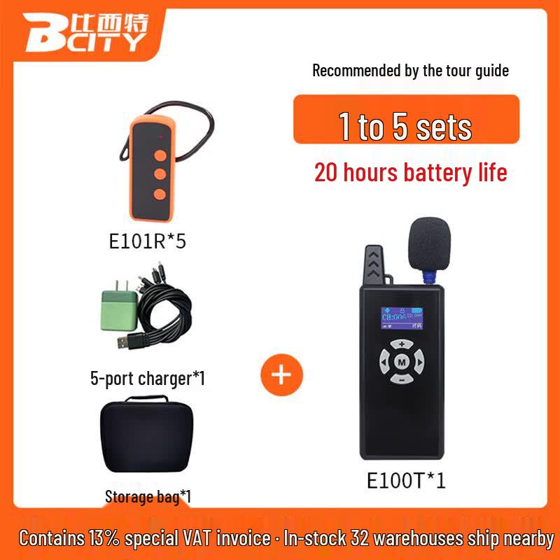 Bisit E101R Wireless Tour Guide System