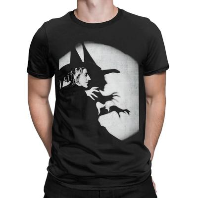 Vintage Elphaba The Wicked T-Shirt Men Crewneck Pure Cotton T Shirts  Short Sleeve Tee Shirt Original Tops