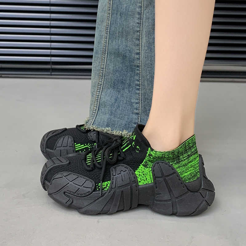 Fashion Thick-heeled Demi-season Fall Shoes Basketball Boots And Boots Women White Sneakers Womens Sports Womenshoes Order Tenks