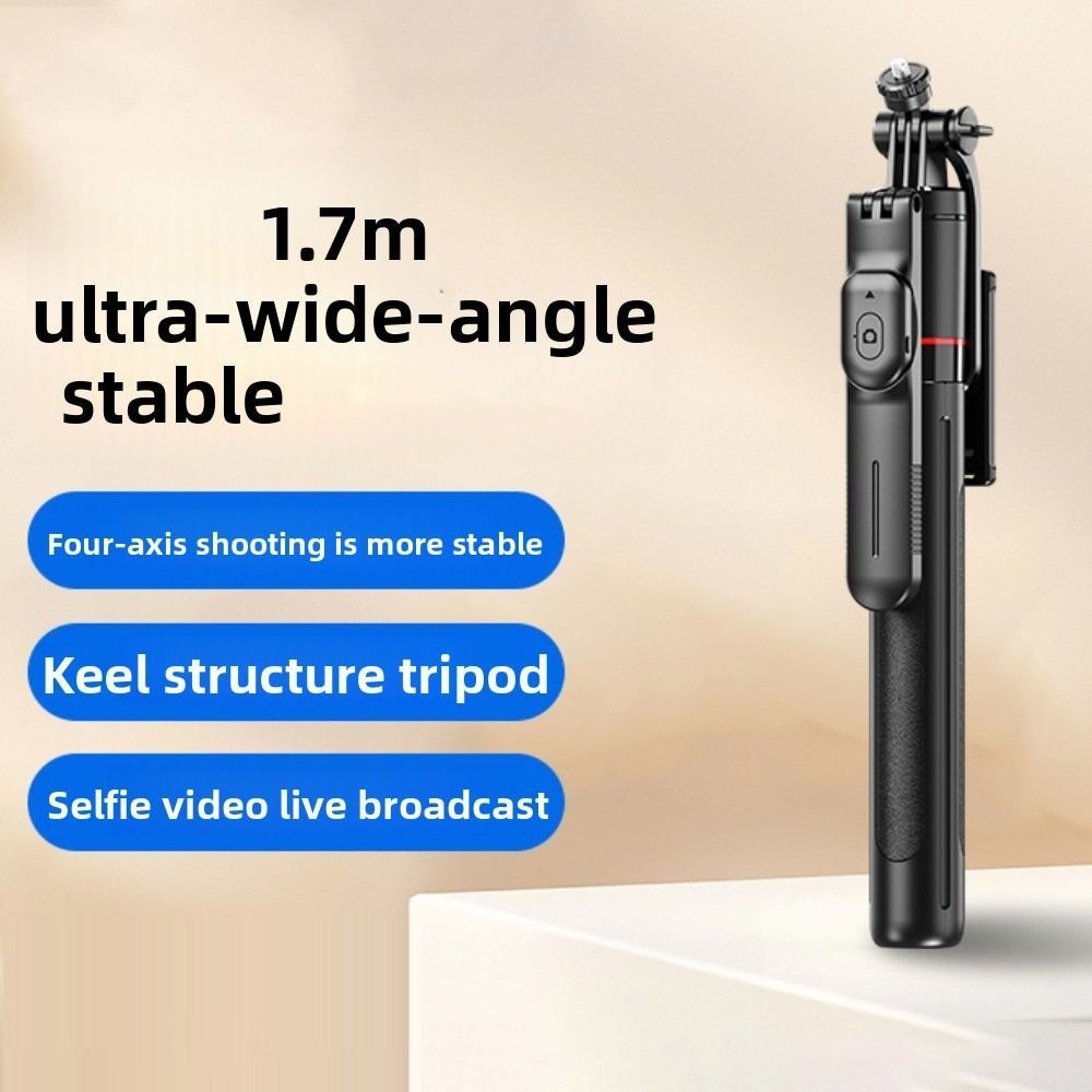360° Rotating Bluetooth Selfie Stick Portable Selfie Stick Tripod  Vlog Photography