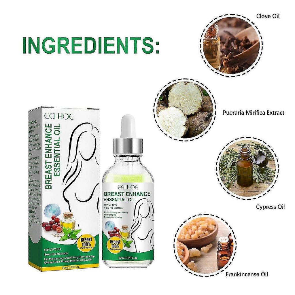 Lift Breast Essential Oil Moisturizes And Tightens Breasts Firm, Full And Anti-Sagging Lift Breast Essential Oil