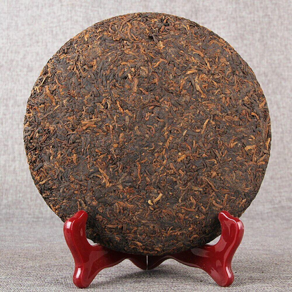 2013 Yunnan Jingmai Mountain Tjock och ren doftande Big Tree Ripe Puerh 357g