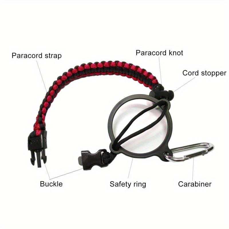 Paracord Holder Rope Wide Mouth Bottle Portable Rope Hand Strap Cup Carrier Color Cupful Rope Cup Water Bottle Accessories