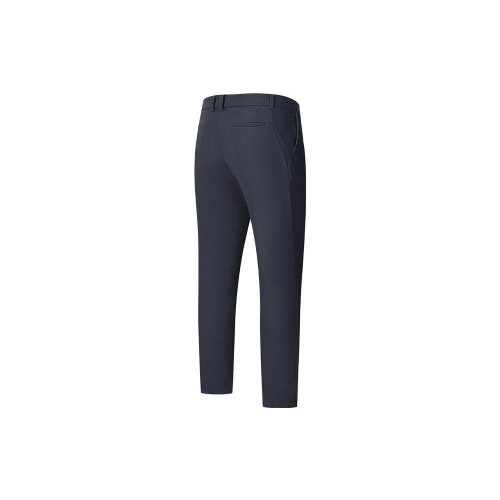 FILA Golf Series Solid Color Elite Straight Leg Knit Casual Pants Men bottoms Legendary-Blue A11M415602F-NV