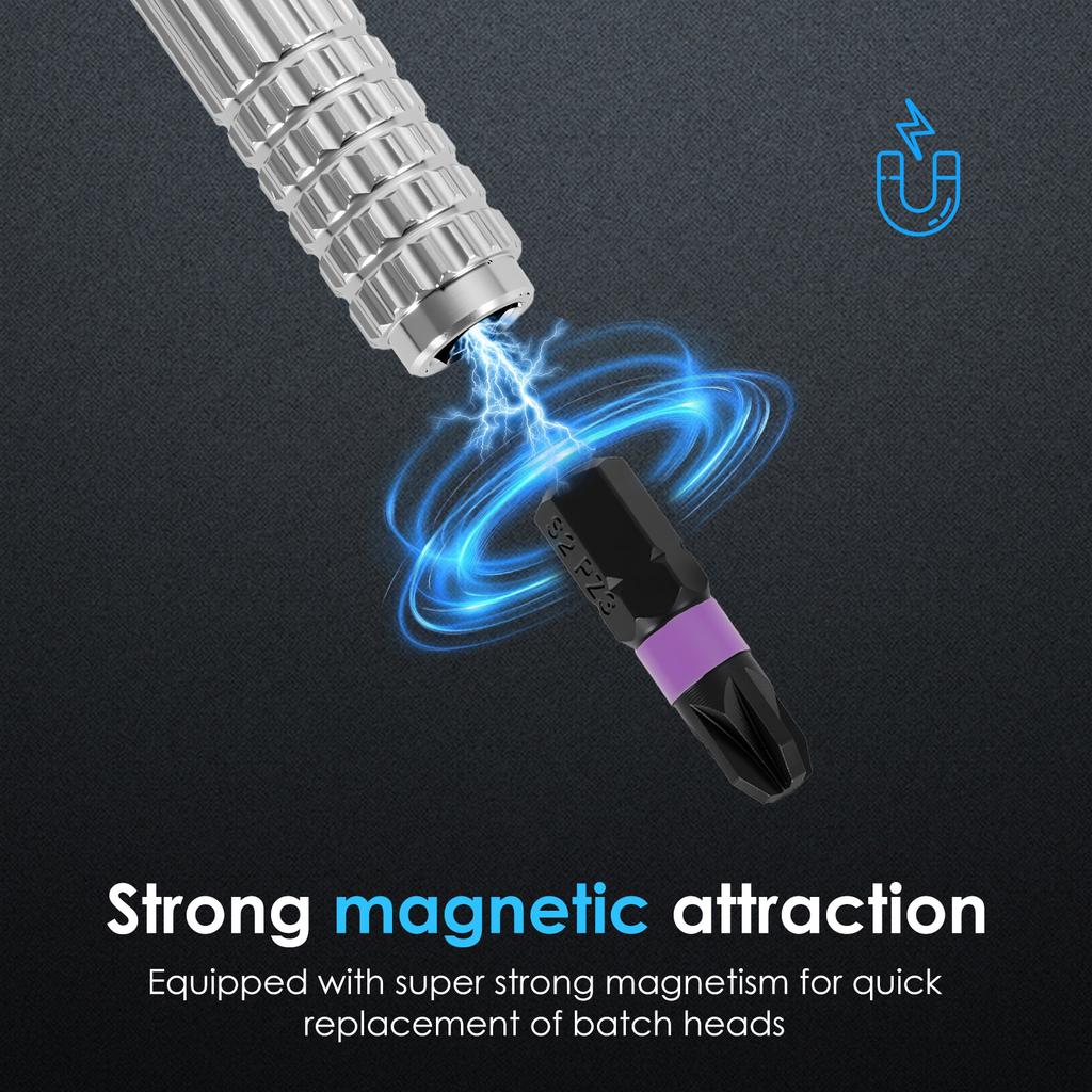 40 In 1 Magnetic Ratchet Screwdriver Set S2 Alloy Steel High Torque Ratchet Wrench Socket Set with Bits Repair Tool for Bicycle