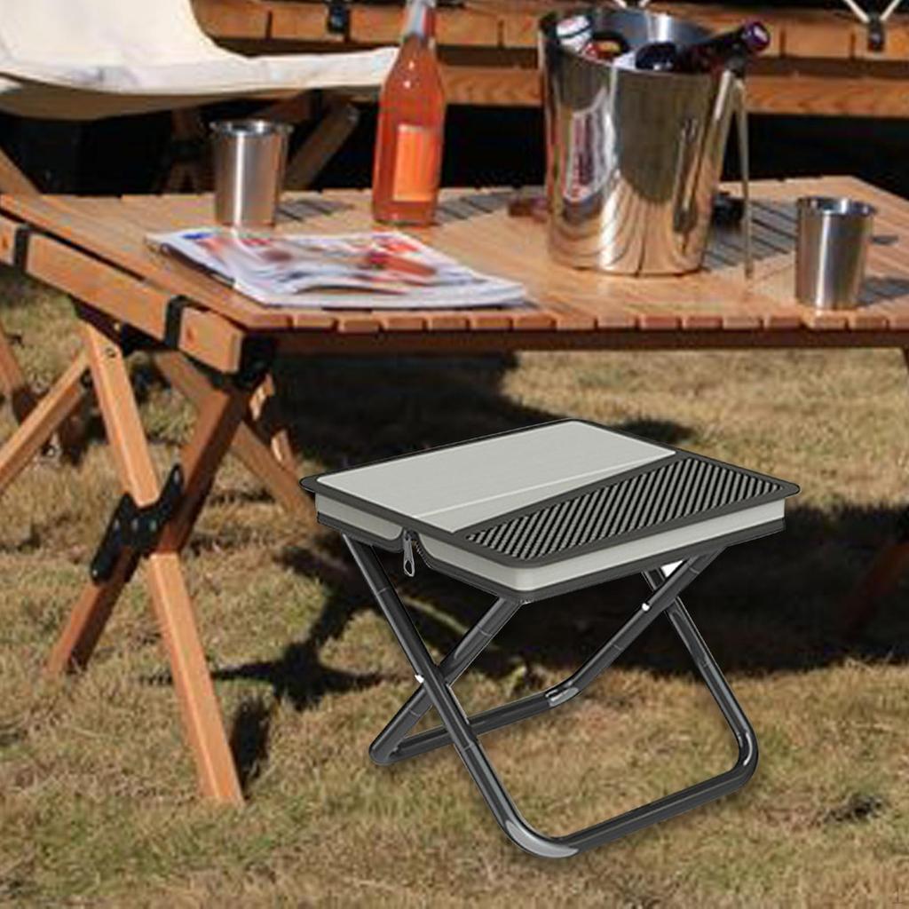 Camping Stool for Fishing and Outdoor Use, Portable Chair Adults Kids