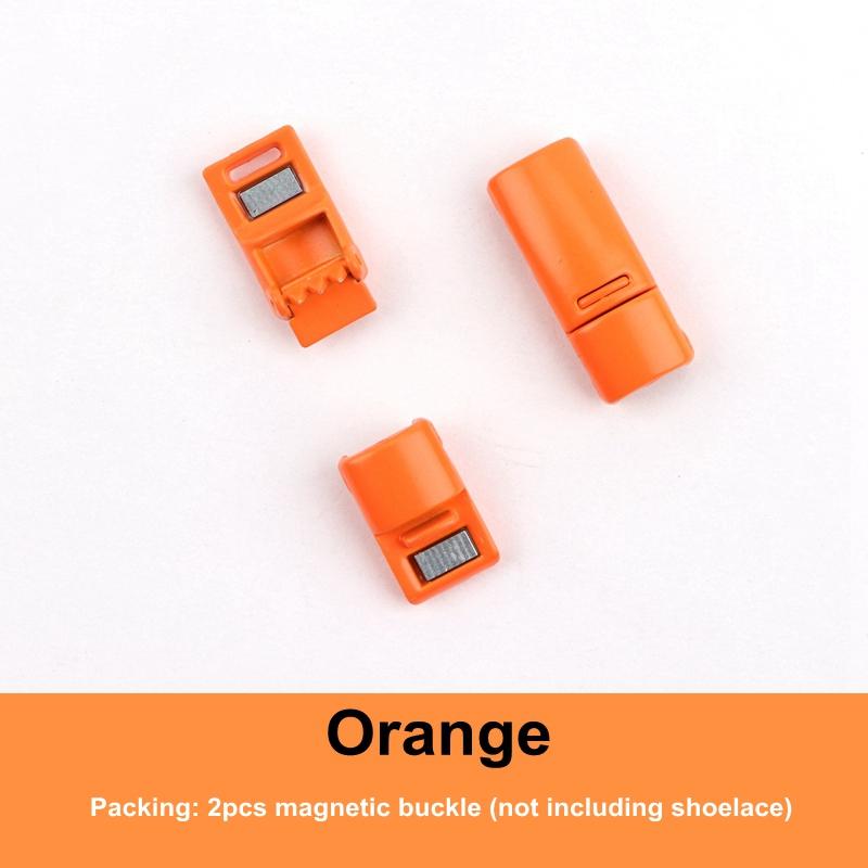 Matte Metal Shoelace Magnetic buckle Shoelaces magnetic Lock 28colors Shoes Accessories Sneaker Kits Metal Laces Buckle